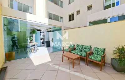 Área privativa para aluguel, 2 quartos, 1 suíte, 2 vagas, grajaú - belo horizonte/mg