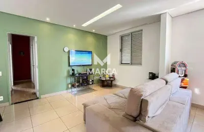 Apartamento à venda, 3 quartos, 1 suíte, 2 vagas, grajaú - belo horizonte/mg