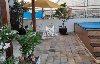 Cobertura à venda, 4 quartos, 1 suíte, 2 vagas, santa tereza - belo horizonte/mg
