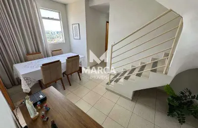 Cobertura à venda, 3 quartos, 2 suítes, 2 vagas, santa inês - belo horizonte/mg