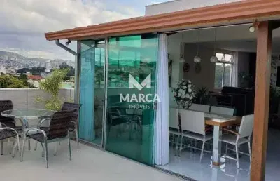 Cobertura à venda, 3 quartos, 1 suíte, 2 vagas, santa inês - belo horizonte/mg