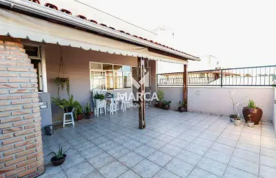 Cobertura à venda, 4 quartos, 2 suítes, 3 vagas, santa inês - belo horizonte/mg