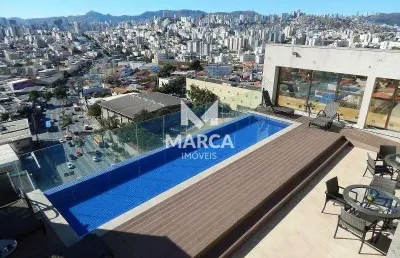 Flat à venda, 1 quarto, nova suíssa - belo horizonte/mg