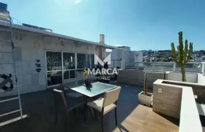 Cobertura à venda, 3 quartos, 1 suíte, 2 vagas, estoril - belo horizonte/mg