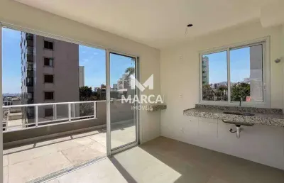 Cobertura à venda, 2 quartos, 2 suítes, 2 vagas, são lucas - belo horizonte/mg