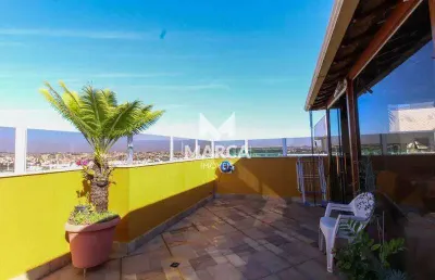 Cobertura à venda, 3 quartos, 1 suíte, 2 vagas, ouro preto - belo horizonte/mg