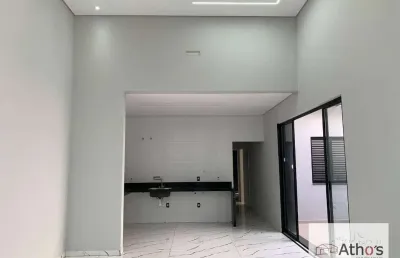 Casa a venda no gran reserve, indaiatuba/sp, 3 dormitorios sendo 2 suítes, sala ampla e cozinha integradas, lavanderia, toda automatizada com alexa