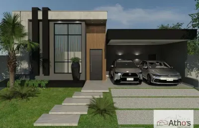 Casa com 3 dormitórios à venda, 191 m² por r$ 1.890.000,00 - london park - indaiatuba/sp