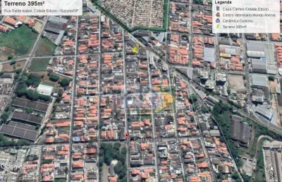 Terreno à venda, 395 m² por r$ 400.000,00 - cidade edson - suzano/sp
