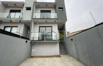 Sobrado novo 3 dorms à venda, 139m² por r$ 790.000 - jardim universo - mogi das cruzes/sp