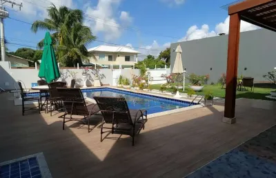 Vendo casa com 4/4 -  condomínio parque do jacuípe - casa alto padrão