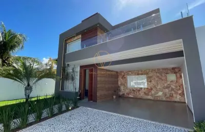 Casa com 5 dormitórios à venda, 280 m²  - barra do jacuípe - camaçari/ba