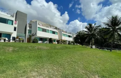 Cobertura duplex nascente com 4   quartos e 2 suítes de frente para o rio joanes.
