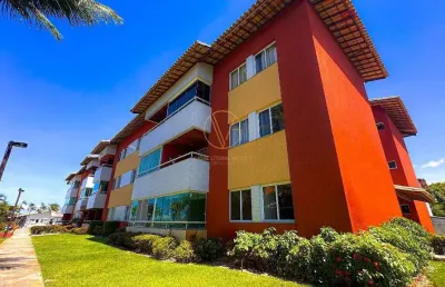Apartamento com 2 quartos à venda na barra do jacuípe, camaçari , 68 m2 por r$ 585.000