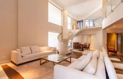 Luxuoso apartamento duplex de 650 m² com 05 suítes à venda por r$ 6.000.000 no setor bueno - goiânia/go