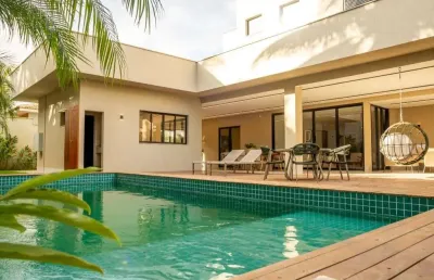 Sobrado de 601,00m² com 05 suítes à venda por r$ 7.100.000 no alphaville flamboyant - goiânia/go
