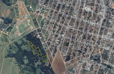 Área à venda, 5.680m², r$ 730.000 no setor parque solimões em goianira/go