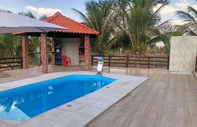 Chácara de 2180m² à venda por r$ 800.000 em santa bárbara de goiás/go