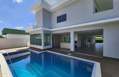 Sobrado com 5 dormitórios à venda, 412 m² por r$ 3.900.000,00 - jardins madri - goiânia/go