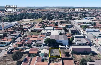 Terreno à venda, 441 m² por r$ 300.000,00 - jardim bela vista - aparecida de goiânia/go