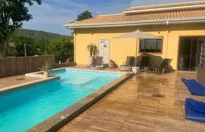 Chácara de 2.152 m² com 05 quartos à venda por r$ 1.950.000 no águas da serra - hidrolândia/go