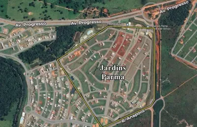 Área de 279 m² à venda por r$ 270.000 no jardins parma - senador canedo