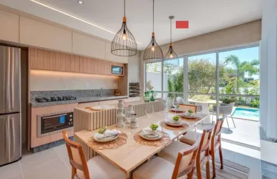 Sobrado de 167 m² com 03 suítes à venda por r$ 1.328.804 no jardins cannes - aparecida de goiânia