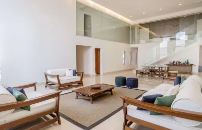 Sobrado de 598 m² com 06 suites à venda, por r$ 8.300.000 no alphaville flamboyant residencial dos ipês - goiânia