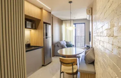 Flat de 40 m² para alugar por r$ 4.400/mensais no setor marista - goiânia