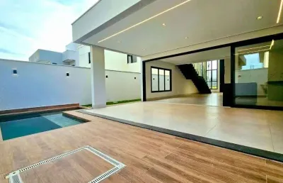 Sobrado de 240 m² com 03 quartos à venda por r$ 1.499.000 no jardins bolonha - senador canedo