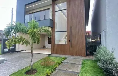 Sobrado de 231 m² com 03 suítes à venda por r$ 1.950.000 no jardins sevilha - aparecida de goiânia