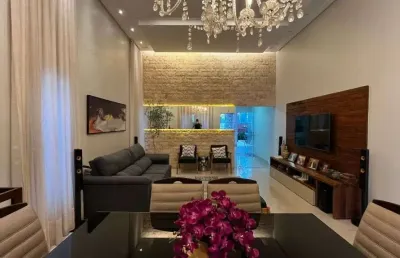 Casa com 3 dormitórios para alugar, 200 m² por r$ 13.000,00/mês - jardins valencia - goiânia/go