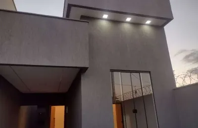 Casa de 106 m² com 03 quartos, sendo 01 suite, à venda, por r$ 630.000 no mansões paraíso - aparecida de goiânia