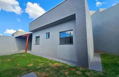 Casa de 84 m² com 03 quartos à venda por r$ 265.000 no residencial ravena - senador canedo