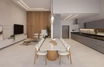 Casa de 155 m² com 03 suítes à venda por r$ 950.000 no parque amazônia - goiânia