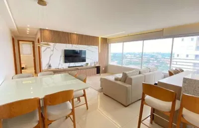 Apartamento de 122 m² com 03 quartos à venda por r$ 760.000 no setor jardim europa - goiânia