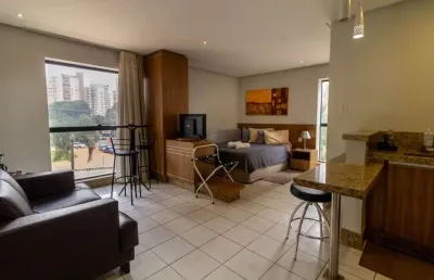 Flat de 33 m² à venda por r$ 260.000 no setor oeste - goiânia