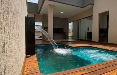 Casa de 158 m² com 03 suítes à venda por r$ 1.300.000 no jardins bolonha - senador canedo