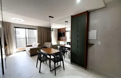 Flat de 46 m² para alugar por r$ 4.200/mensais no setor marista - goiânia