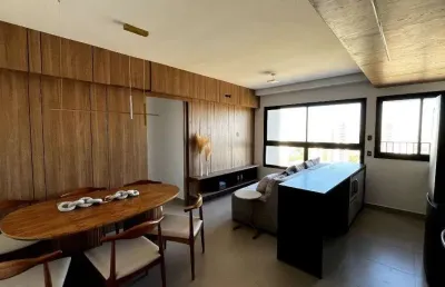 Apartamento de 62 m² com 02 quartos para alugar por r$ 6.300/mensais - setor bueno - goiânia