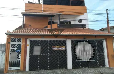 Sobrado para venda em suzano, cidade edson, 3 dormitórios, 3 suítes, 1 banheiro, 2 vagas