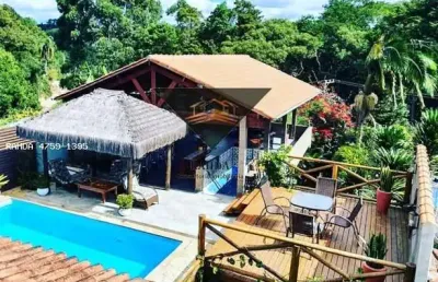 Chácara para venda em cotia, caucaia do alto, 5 dormitórios, 2 suítes, 5 banheiros, 22 vagas