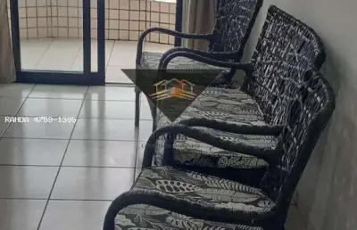 Apartamento para venda em praia grande, tupi, 1 dormitório, 1 banheiro, 1 vaga