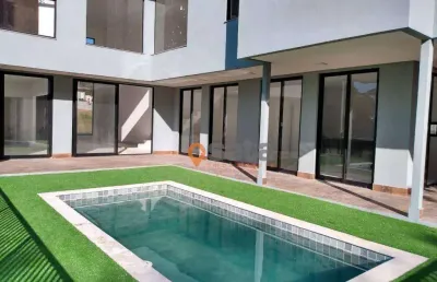Casa com 4 dormitórios à venda, 358 m² por r$ 2.650.000,00 - residencial recanto santa bárbara - jambeiro/sp