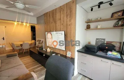 Apartamento, 76 m² - venda por r$ 900.000,00 ou aluguel por r$ 5.950,00/mês - jardim aquarius - são josé dos campos/sp