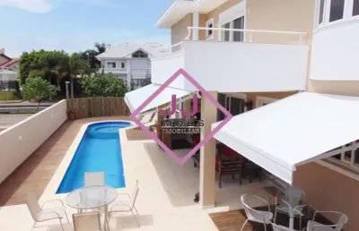 Casa residencial com 4 quartos  à venda, 436.00 m2 por r$6300000.00  - jurere - florianopolis/sc