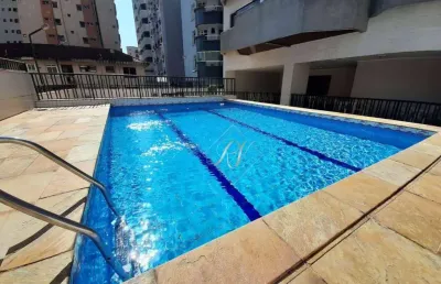 Oportunidade!!! piscina privativa na cobertura, sala ampla, andar alto com vista livre, à 2 quadras da praia na cidade de santos!!!