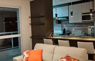 Apartamento lindo, reformado, impecável, sacada na sala, vista livre, lazer completo, na cidade de santos!!