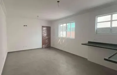 Prédio novo, frente, 2 dormitórios, vaga demarcada na cidade de santos!!!