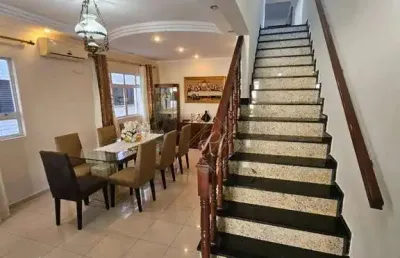 Sobrado com 5 dormitórios à venda, 274 m² por r$ 1.700.000,00 - embaré - santos/sp